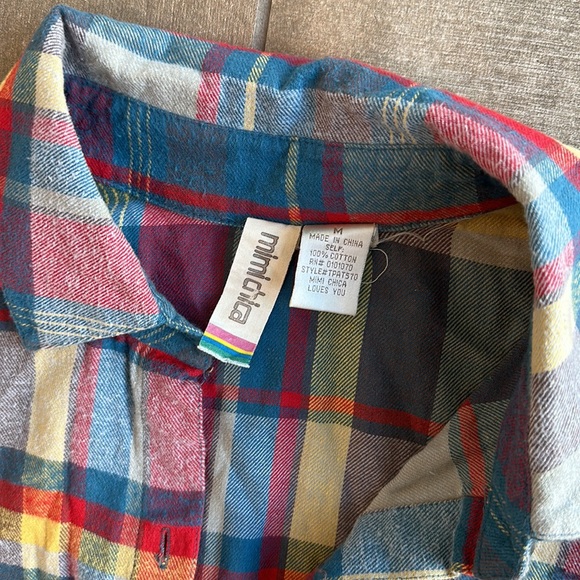 Mimi Chica Nordstrom fall flannel size medium - Picture 2 of 2